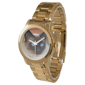 Montre de poignet personnalisée avec photo et text
