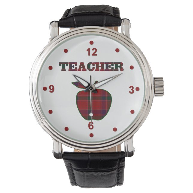 Montre de pomme prélevée de l'enseignant (devant)