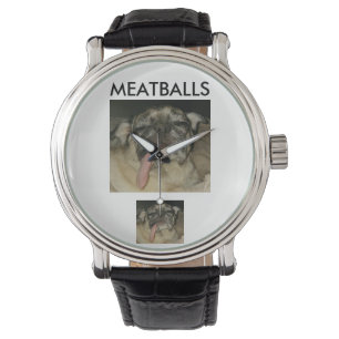 MONTRE DE S D'HOMMES DE BOULETTES DE VIANDE '