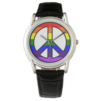Montre de signes arc-en-ciel
