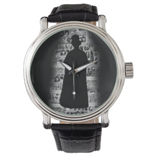 Montre de silhouette de Jack the Ripper