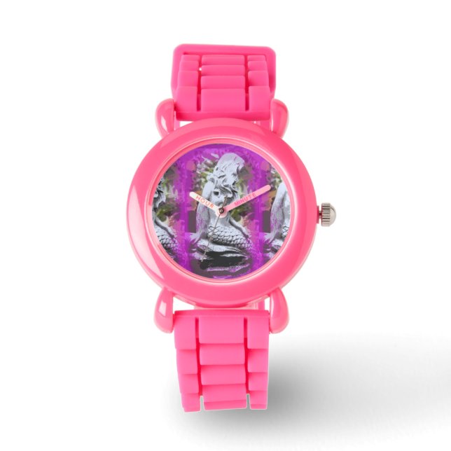 montre de sirène rose et violet (Recto)