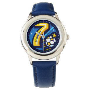 Montre de soccer pour enfants personnalisée, numér