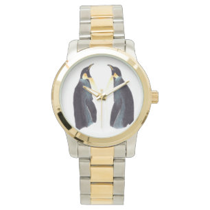 Montre de ton des pingouins d'empereur deux