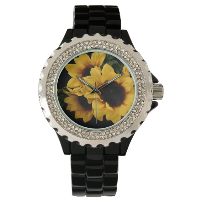 Montre de tournesol jaune (devant)