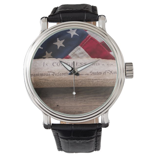 Montre Déclaration d'indépendance (devant)