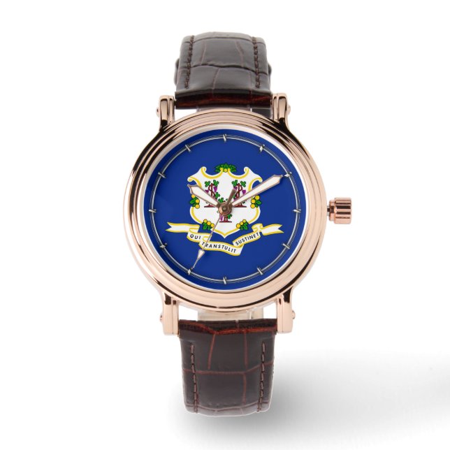 Montre Décor Design de l'indicateur d'état Connecticut (Recto)