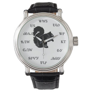 Montre d'écureuil de Cherokee