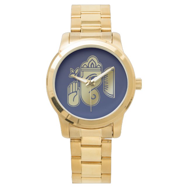 Montre Déesse d'or Ganesha - Regarder (devant)