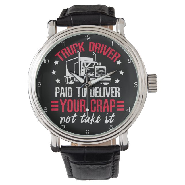 Montre Deliver Your Crape, Not Take It (devant)