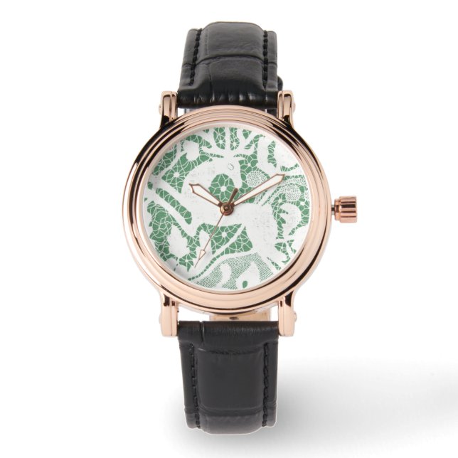 Montre Dentelle Reindeer de Noël (Recto)
