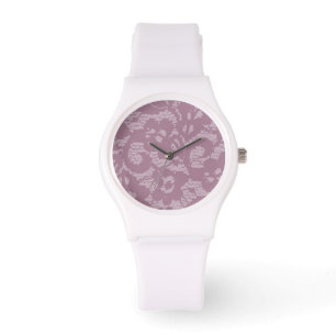 Montre Dentelle violette
