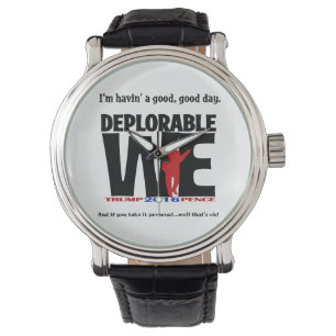 Montre Deplorable Watch