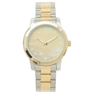 Montre d'équation de maths pour le geeks de