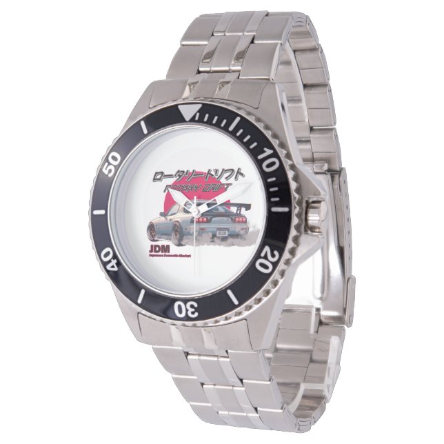 Montre Dérive Rotary RX-7 - Légende de rue japonaise (Incliné)