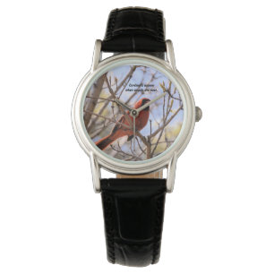 Montre Des cardinaux apparaissent quand les anges sont pr
