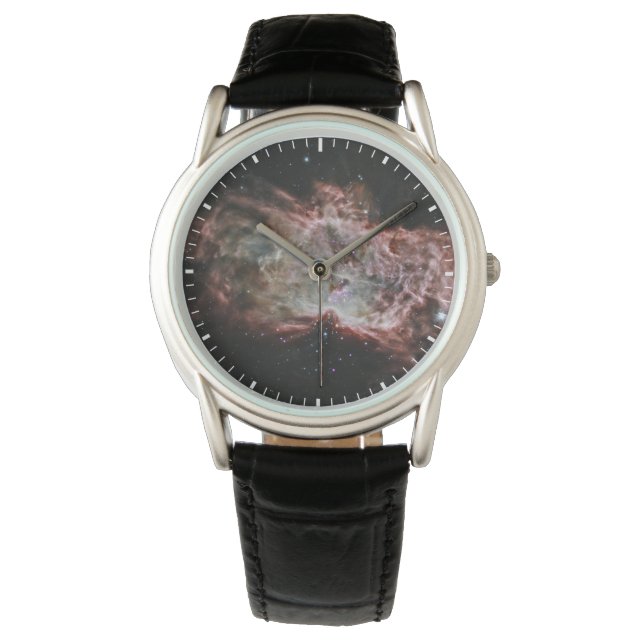 Montre Des Clusters Étoiles Au Centre De La Nebula De Fla (devant)