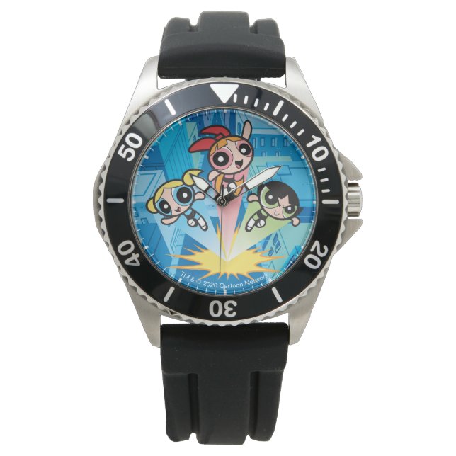 Montre Des filles puissantes lancent dans l'air (devant)