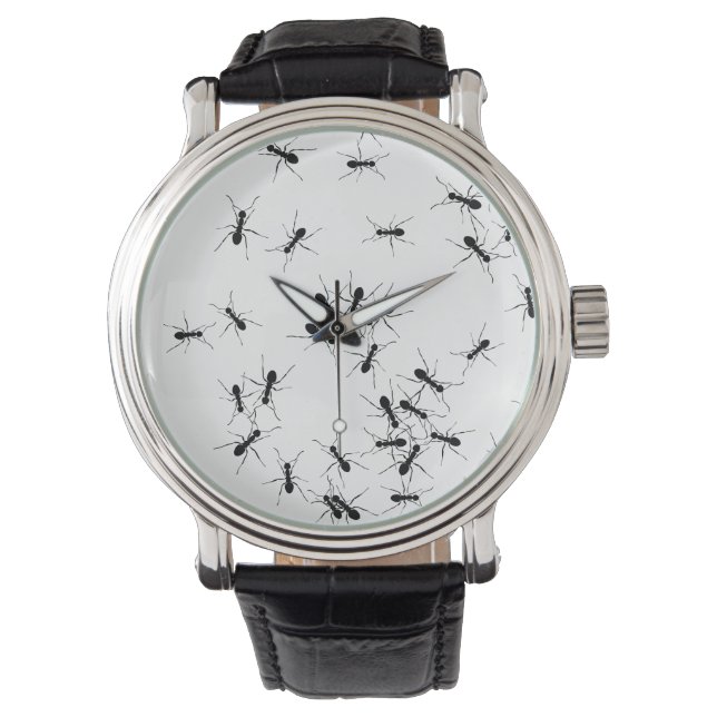 Montre Des fourmis partout. Amusant (devant)