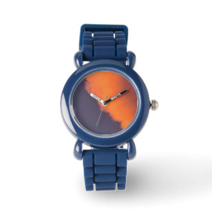 Montre Des nuages magiques et rêvés dans des couleurs rêv
