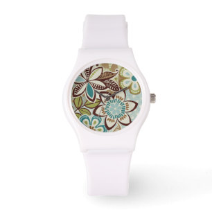 Montre Design floral moderne