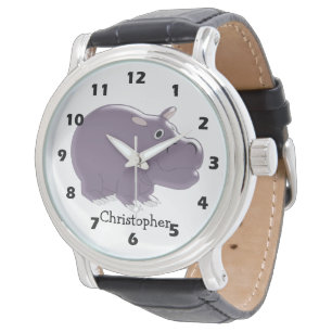 Montre Design Hippopotame