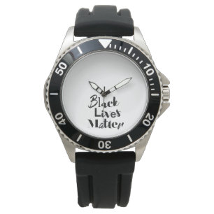 Montre Design moderne, audacieux, différent Black Lives M
