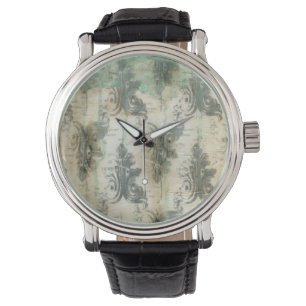Montre Design moderne Fleur De Lis