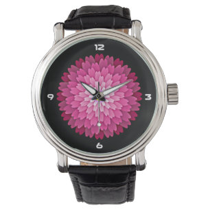 Montre Design rose