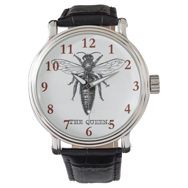 Montre Dessin classique de l'illustration de Queen Bee (devant)