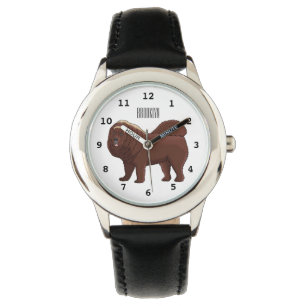 Montre dessin de Chien Tibétain Mastiff