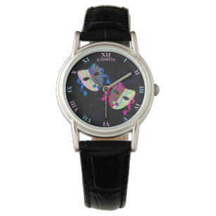 Montre Dessin du Carnaval de Venise Masques colorés trad