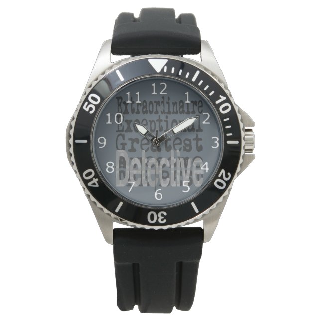 Montre Détective Extraordinaire (devant)
