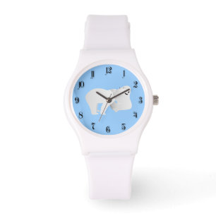 Montre Deux ours polaires