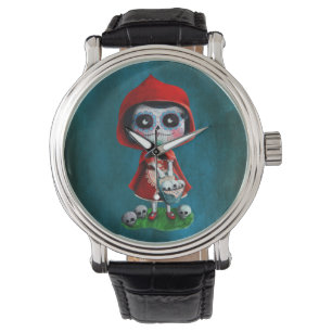 Montre Dia de los Muertos Petit chaperon rouge