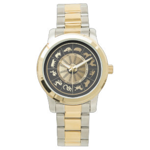 Montre Diagramme chinois de zodiaque