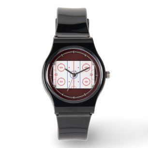 Montre Diagramme de la patinoire de la compagnie de hocke