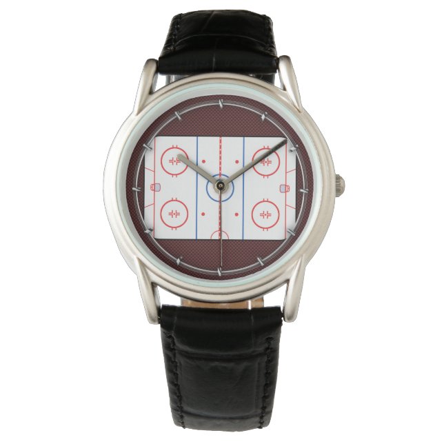 Montre Diagramme de la patinoire de la compagnie de hocke (devant)
