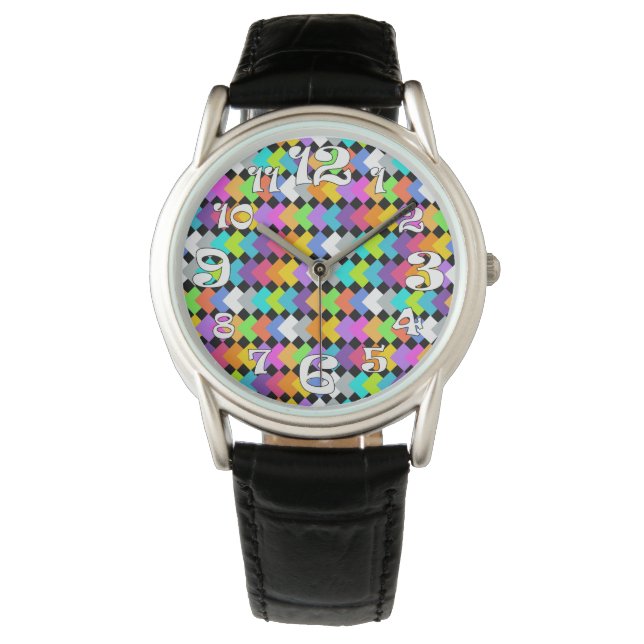 Montre Diamants de néon (devant)