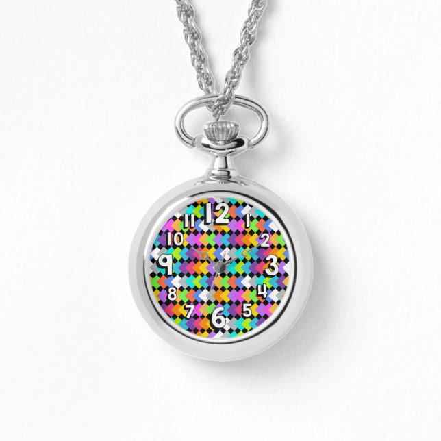 Montre Diamants de néon (Recto)