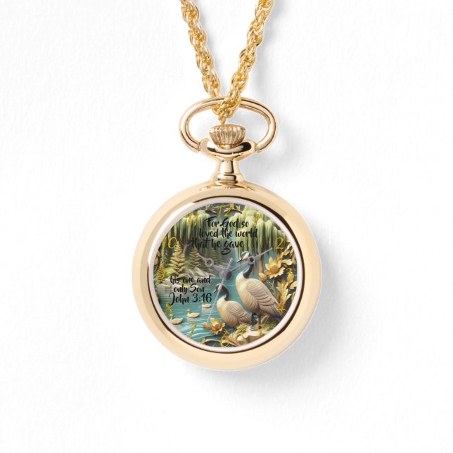 Montre Dieu a tant aimé le monde (Recto)