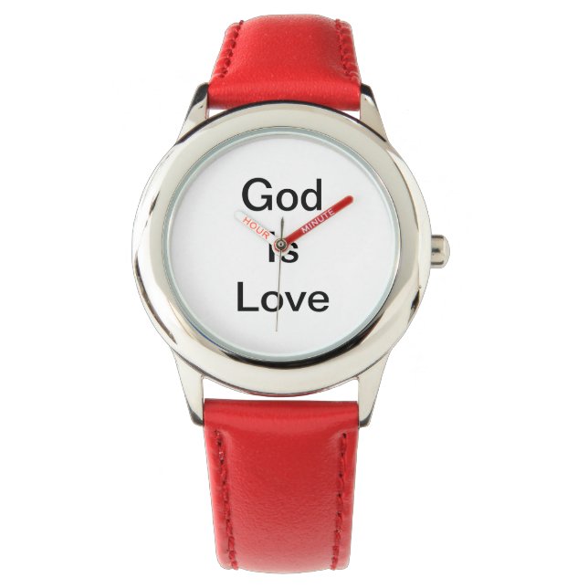 Montre Dieu est amour Watch (devant)