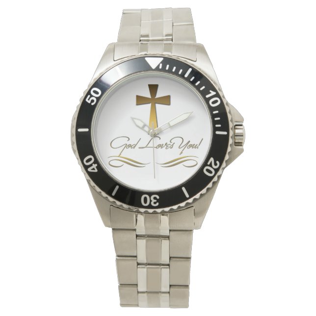 Montre Dieu t'aime (devant)