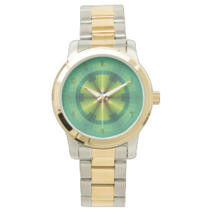 Montre d'illusion de paon