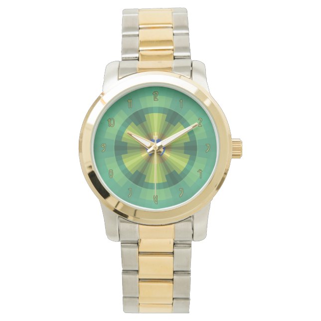 Montre d'illusion de paon (devant)