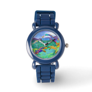 Montre dinosaures personnalisées