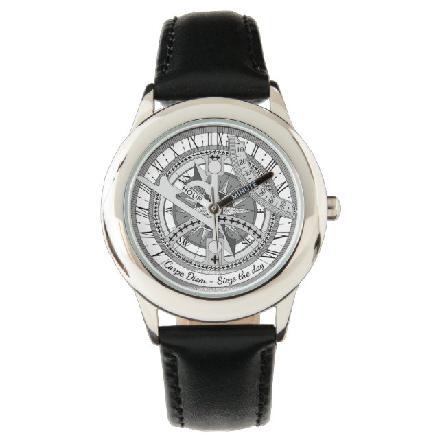 Montre Direction du compas (devant)