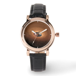 Montre Disque D'Étoiles De Matériel Dusty