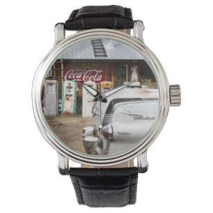 Montre Dixon, Nouveau-Mexique, États-Unis. Voiture ancien