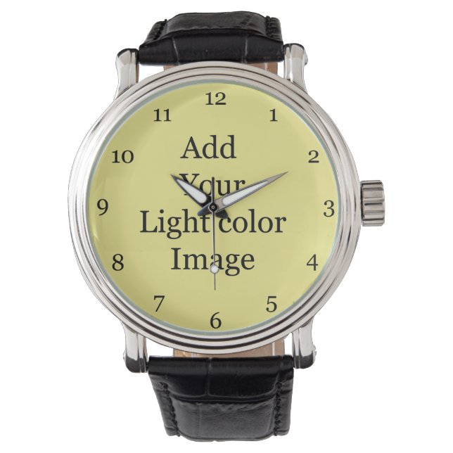 Montre do-it-yourself, créez votre propre personnaliser,  (devant)